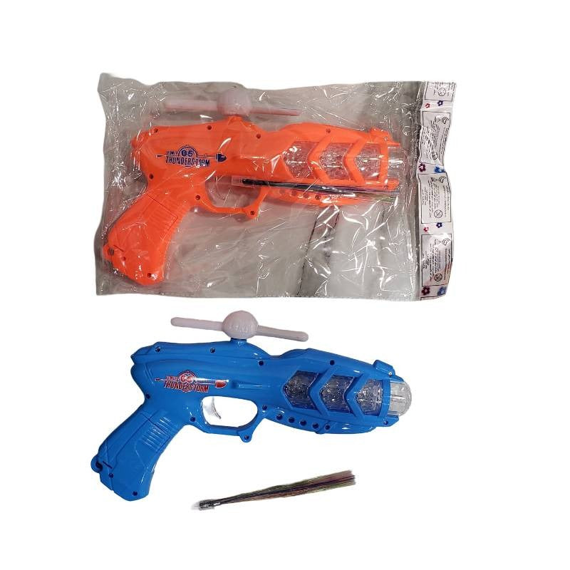 Electric Music Projection Colorful Light Toy Gun Battery Operated - Trend-ify