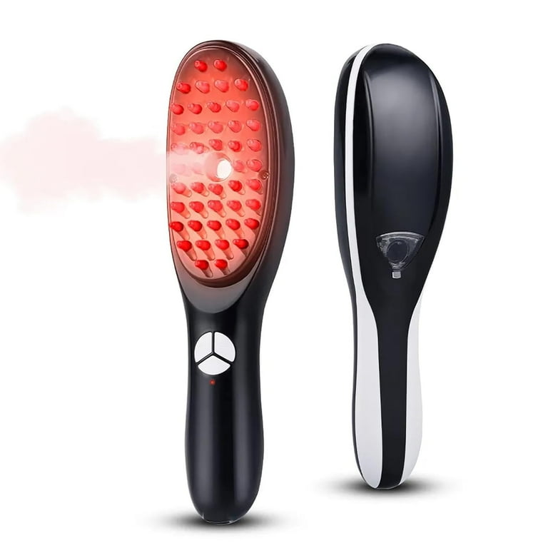 Electric massage comb with red blue light therapy Trend-ify