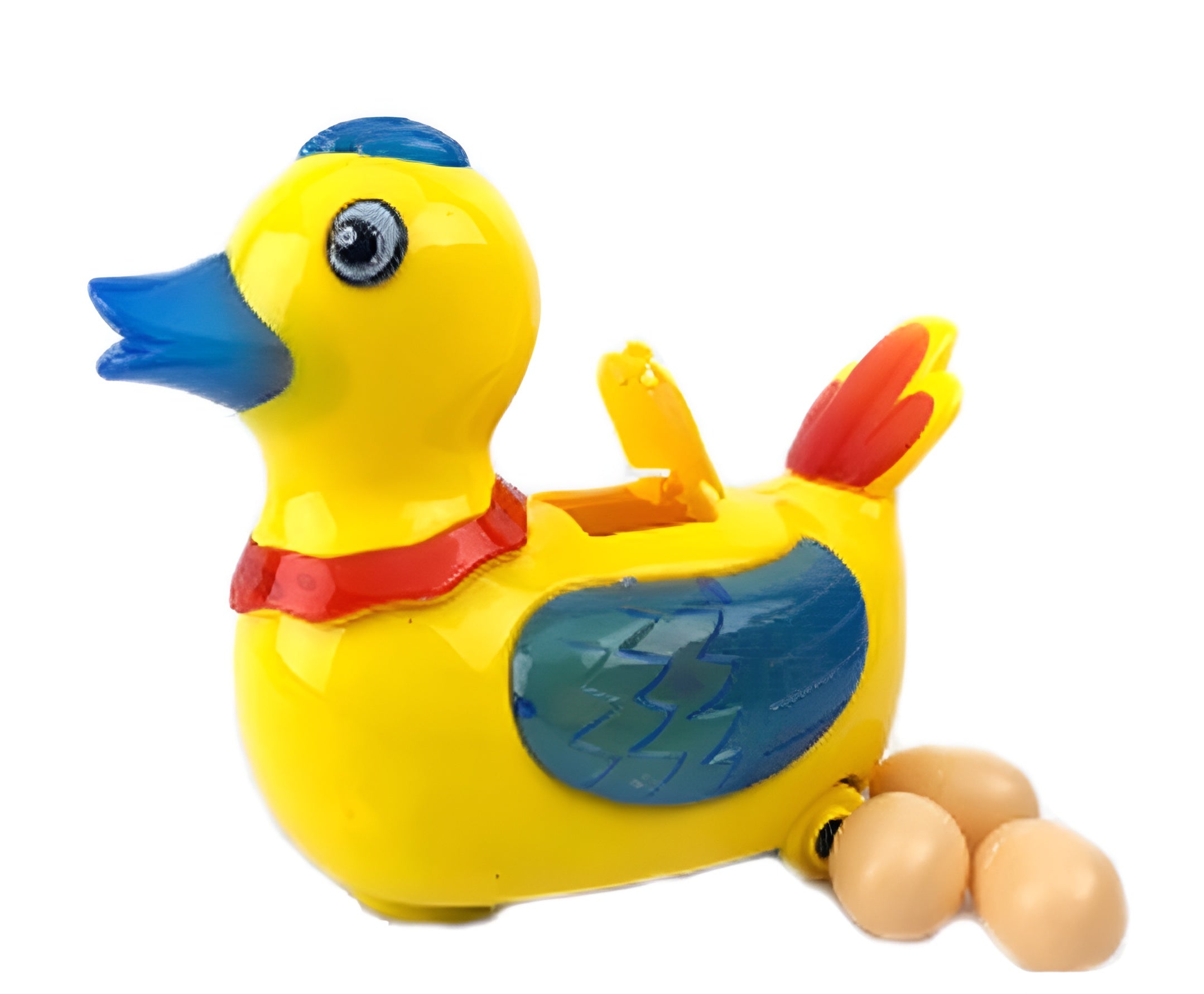 Musical Electric Lay Eggs Duck Toy with Light and Music for Kids