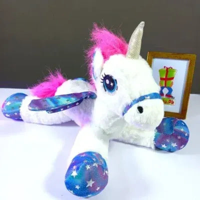 Unicorn 25cm plush toy for kids β soft stuffed unicorn in random color