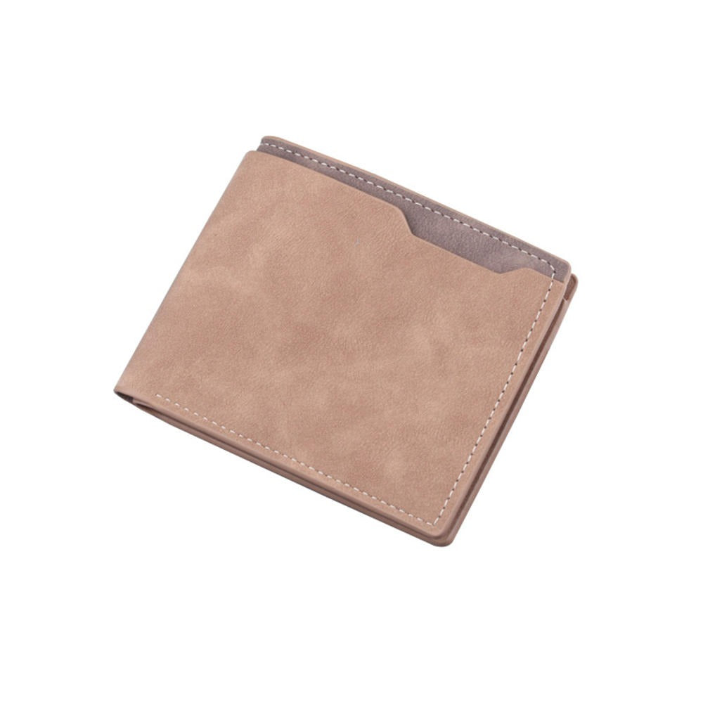 Men’s leather wallet with card holder, money clip and coin pocket – slim bifold wallet for daily use.