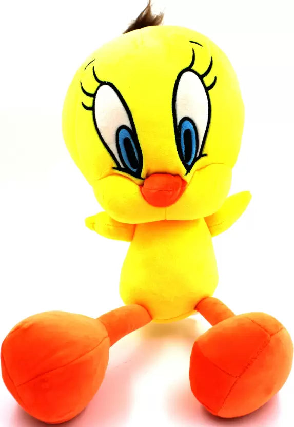 50cm soft Tweety Bird plush toy for kids β stuffed sitting toy in yellow