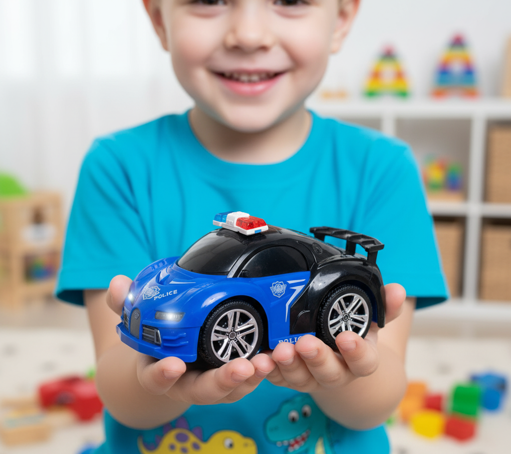 Children toy police car for kids with police design, durable and ideal for child play – Trend-ify
