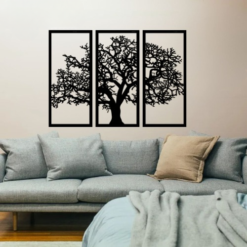 3D Wooden Tree Wall Art | Attractive Home Wall Decoration
