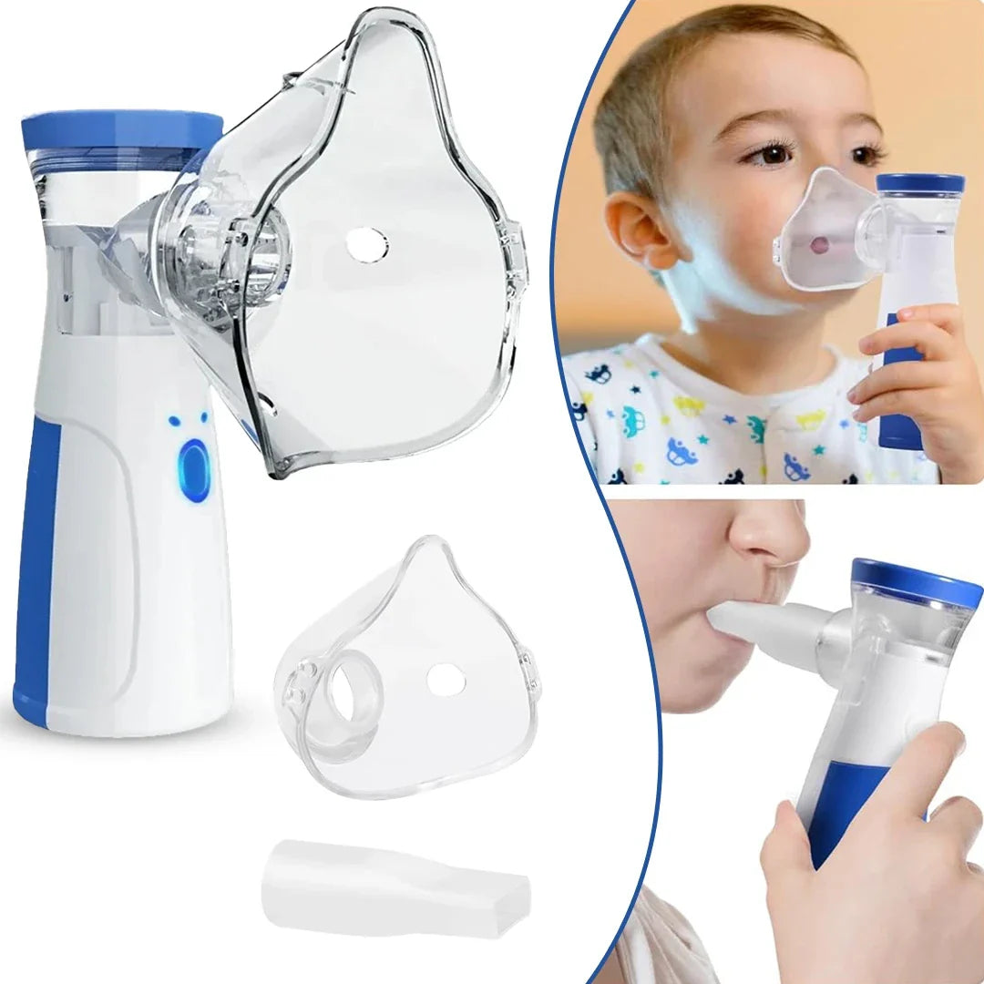 JSL-W302 portable mesh nebulizer quiet battery operated respiratory inhaler for adults and kids