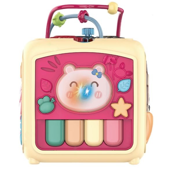 8 in 1 intelligence cube toy for kids – educational activity cube T5